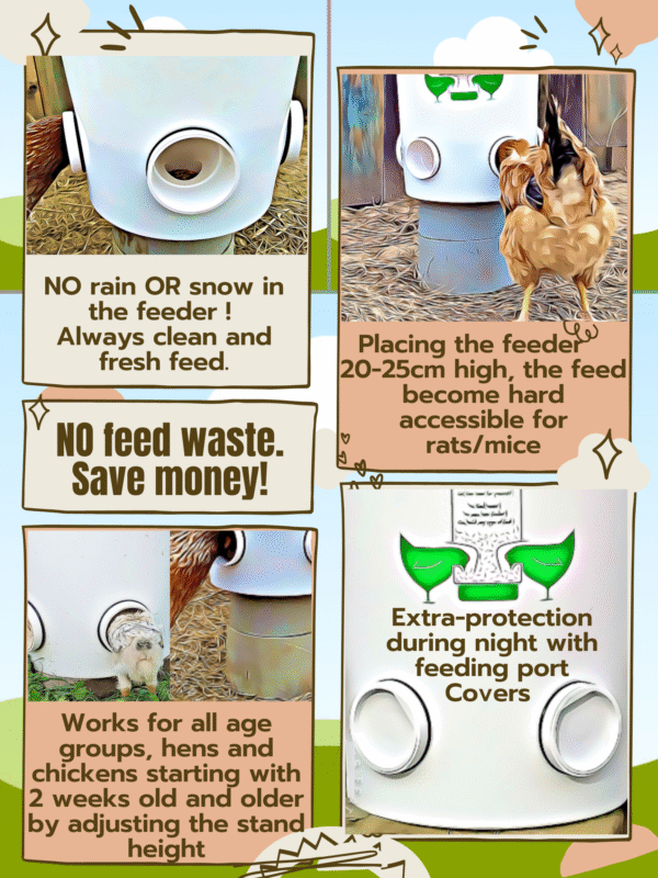 automatic no waste feeder