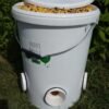 Durable outdoor chicken feeder