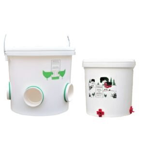 chicken feeder and waterer