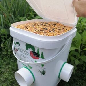 Automatic Duck/Goose Feeder 20l/14kg with 2 feeding ports