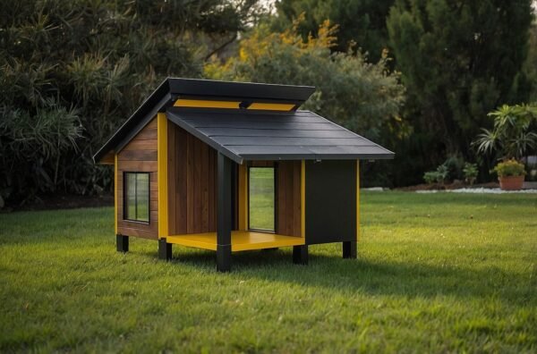 free dog house plans