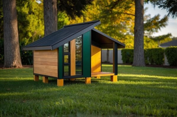 extra large dog house with door