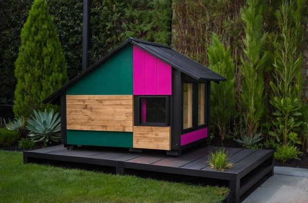 free dog house plans and material list